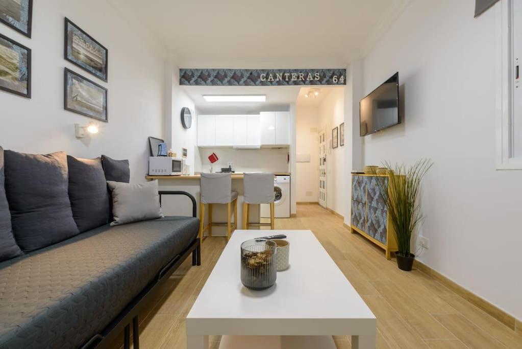 Estudio En Playa De Las Canteras Лас Палмас де Гран Канария Екстериор снимка