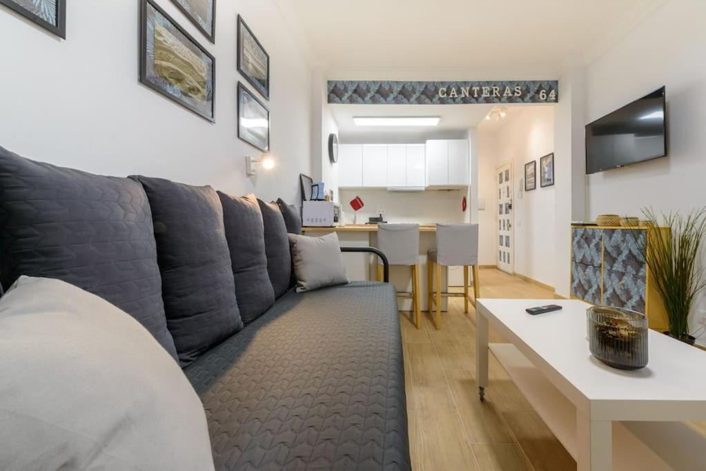 Estudio En Playa De Las Canteras Лас Палмас де Гран Канария Екстериор снимка