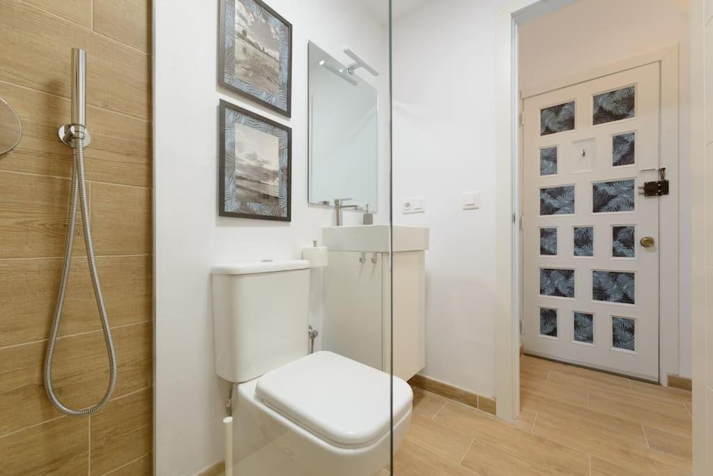Estudio En Playa De Las Canteras Лас Палмас де Гран Канария Екстериор снимка