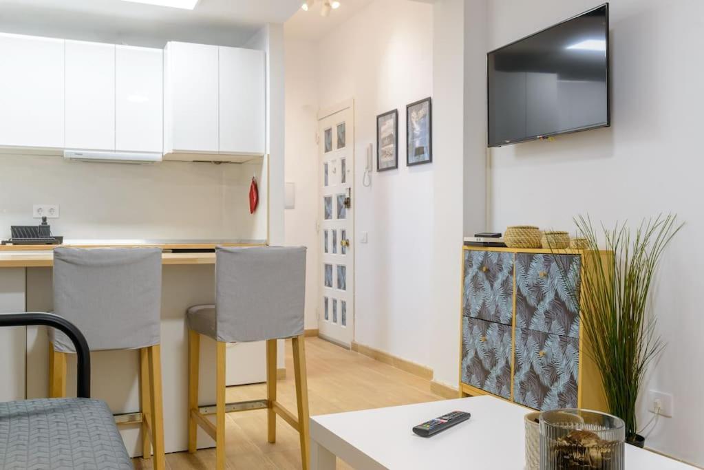 Estudio En Playa De Las Canteras Лас Палмас де Гран Канария Екстериор снимка